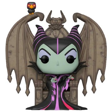 Figura POP Disney Villains Maleficent with Throne