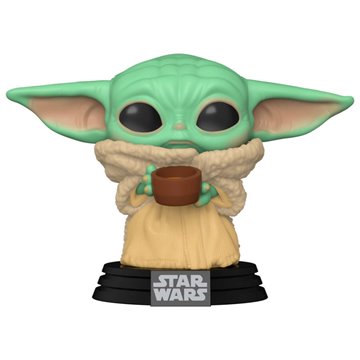 Funko POP Star Wars Mandalorian The Child with Cup