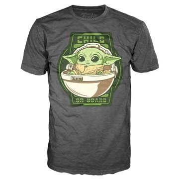 Camiseta Yoda The Child On Board Mandalorian Star Wars