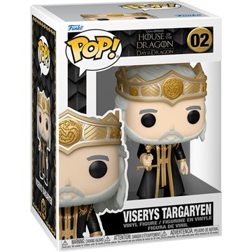 Figura POP Juego de Tronos La Casa del Dragon Viserys Targaryen