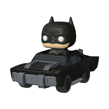 Figura POP Ride Movies DC Comics The Batman Batman in Batmobile