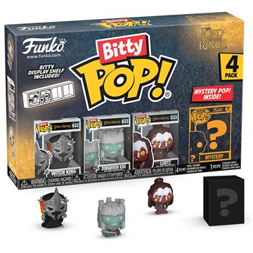 Blister 4 figuras Bitty POP El Se�or de los Anillos Witch King