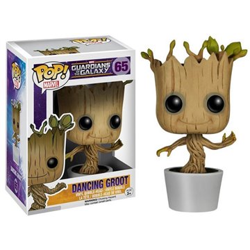 Figura POP Marvel Guardianes de la Galaxia Dancing Groot