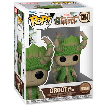 Figura POP Marvel We Are Groot - Groot as Loki