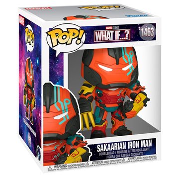 Figura POP Super Marvel What IF Sakaarian Iron Man