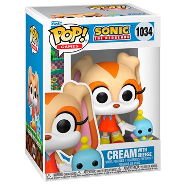 Figura POP Sonic The Hedgehog Cream with Cheese