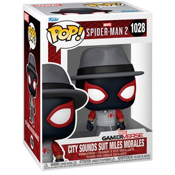 Figura POP Marvel Spider-Man 2 City Sounds Suit Miles Morales