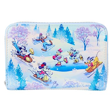 Cartera Winter Wonderland Mickey and Friends Disney Loungefly