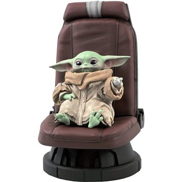 Estatua Yoda The Child in Chair The Mandalorian Star Wars 30cm