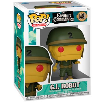 Figura POP DC Comics Comandos de Criaturas G.I. Robot