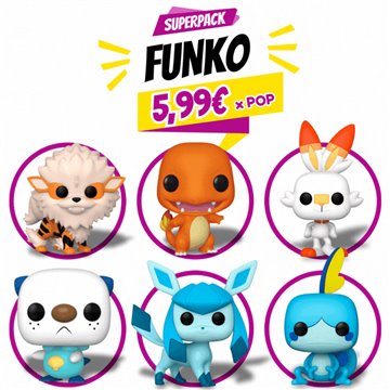 Pack oferta 6 Funko POP