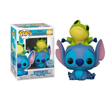 Funko Pop Lilo & Stitch Stitch With Frog...