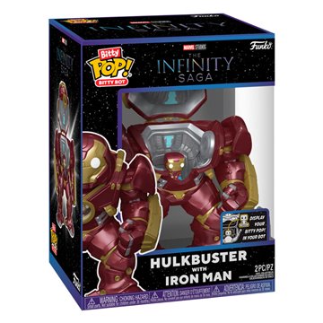 Figura Bitty Bots Marvel Infinity Saga Hulkbuster with Iron Man