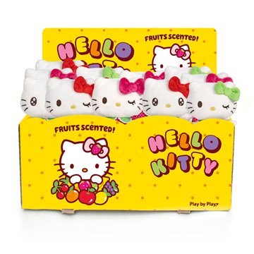 Peluche Perfumado Frutas Hello Kitty 12cm surtido