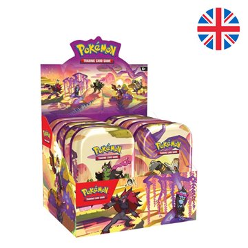 Mini lata juego cartas coleccionables Fabula Sombria Pokemon ingles ingles