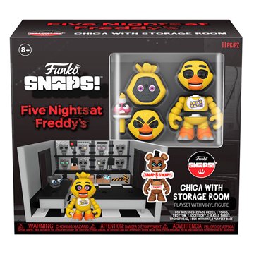 Funko playset Snaps! Five Nights at Freddys Chica with Storage Room