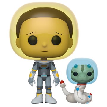 Funko POP Rick & Morty Space Suit Morty with Snake