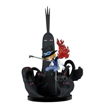 Figura world collectable Sabo &38 Five Elders One Piece 14cm