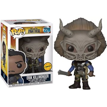 Funko POP Marvel Black Panther Killmonger Chase