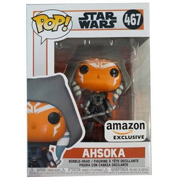 Funko POP Star Wars The Mandalorian Ahsoka Hooded Exclusive