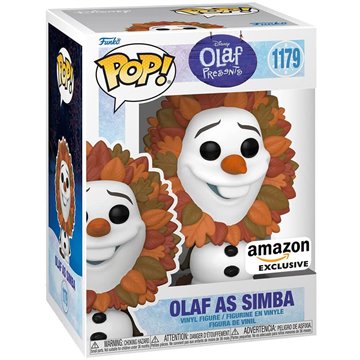 Funko POP Disney Olaf Present Olaf as Simba Exclusive