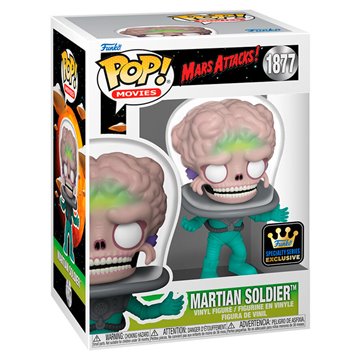 Funko POP Mars Attacks Martian Soldier Exclusive