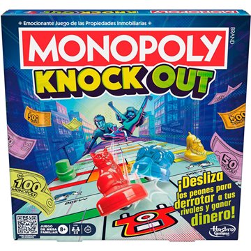 Juego mesa Monopoly Knock Out español