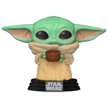 Funko POP Star Wars Mandalorian The Child with Cup