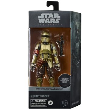 Figura ShoreTrooper Carbonized Black Series Star Wars 15cm