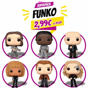 Pack oferta 6 Funko POP Alien + Star Trek