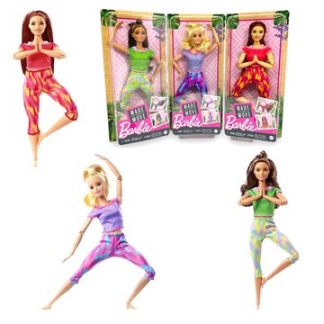 Muñeca Made to Move Barbie surtido