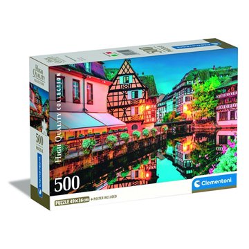 Puzzle Strasbourg Old Town High Quality 500pzs
