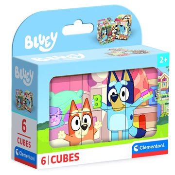 Puzzle cubo Bluey 6pzs